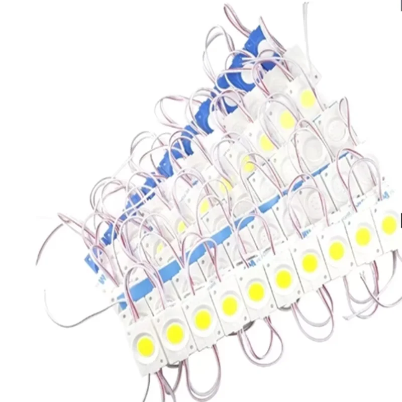 12V 60mm 3‑LED LED Module, Multicolour Light, Advertising Letter Hollywood Mirror IP67 Waterproof