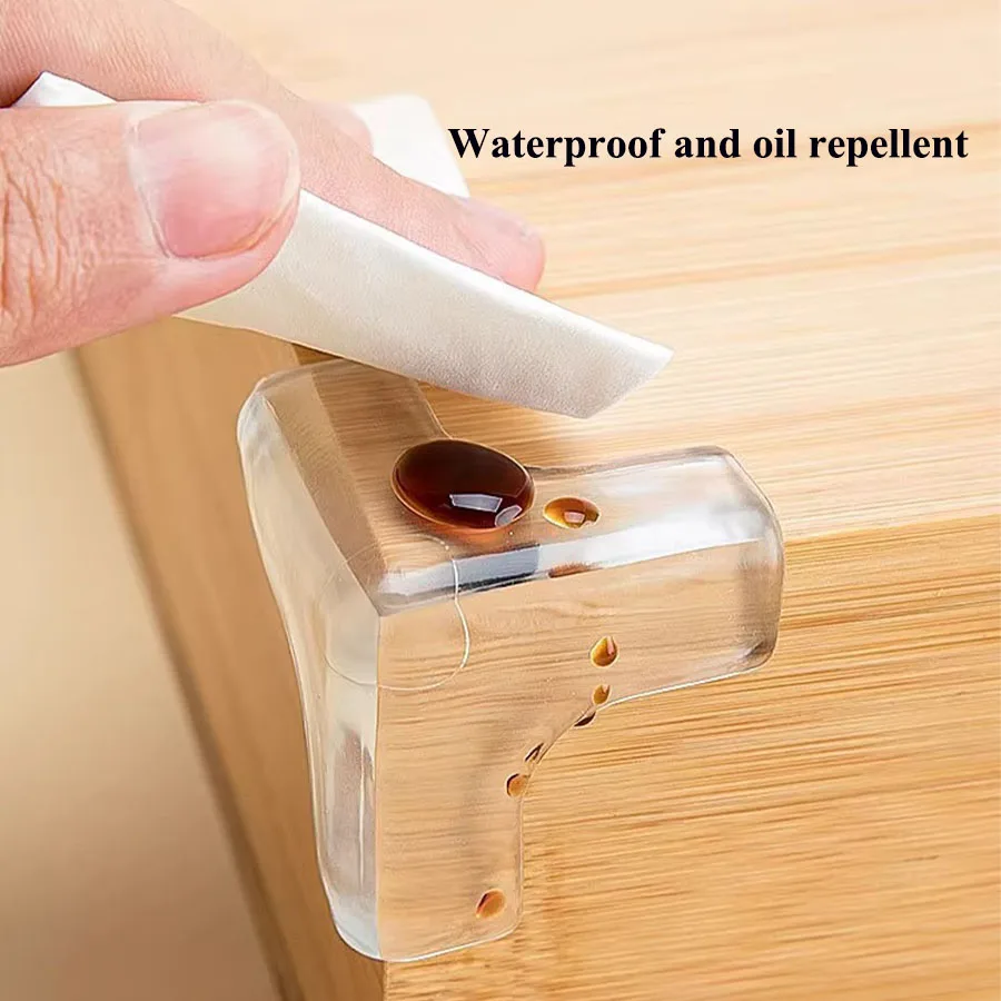 10PCSTable corner anti-collision corner protector, soft anti-collision corner protector, right angle table cabinet