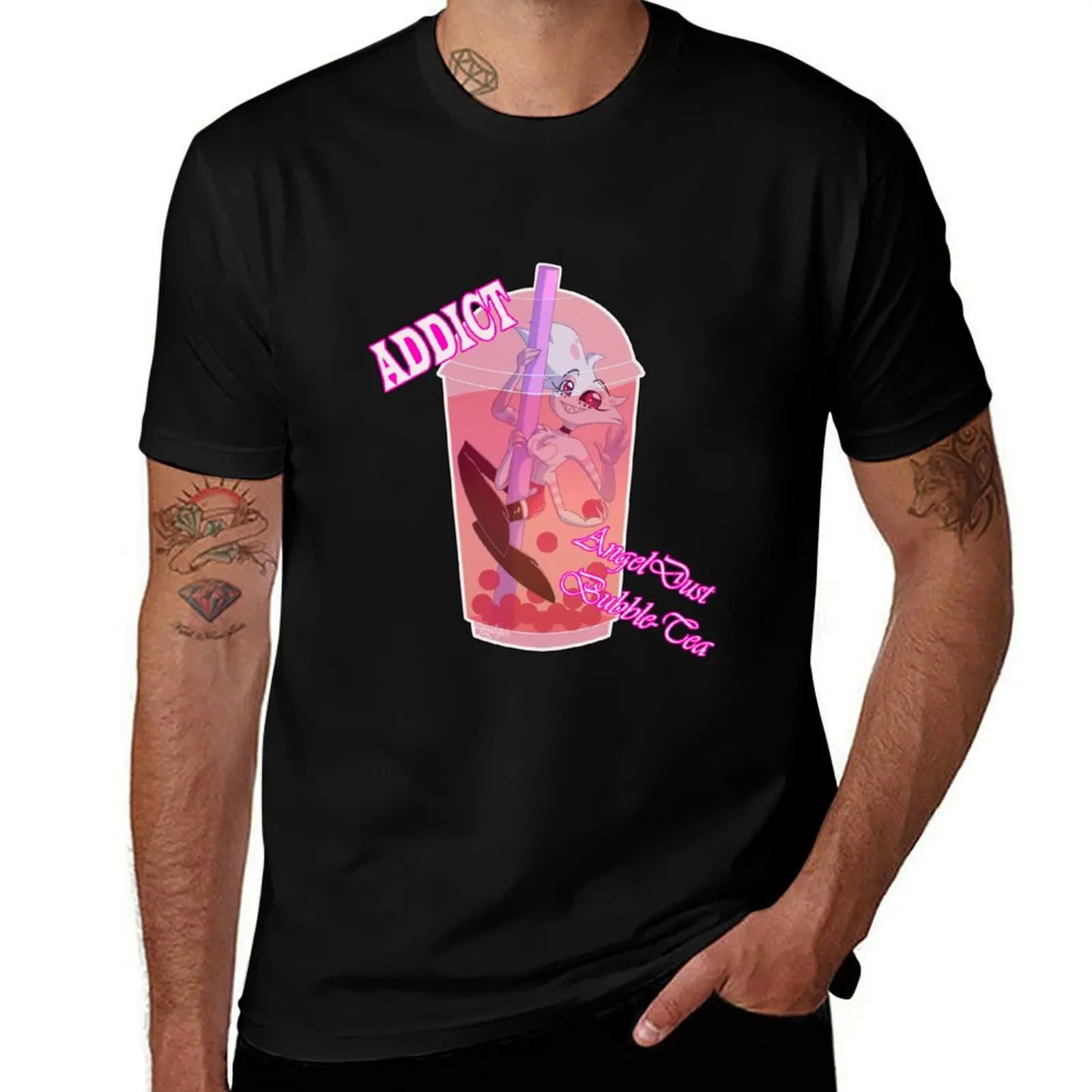 

Bubble tea - Angeldust T-Shirt t shirt for man 100 percent cotton funny t shirts man man t shirt graphic T-Shirt