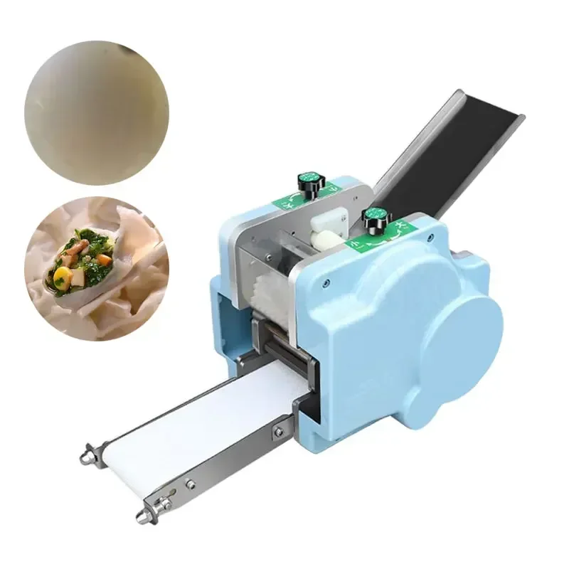 Chapati Pasta Tortilla Papad Momo Empanada Tortill Samosa Gyoza Wonton Spring Roll Maker Dumpling Skin Wrapper Machine