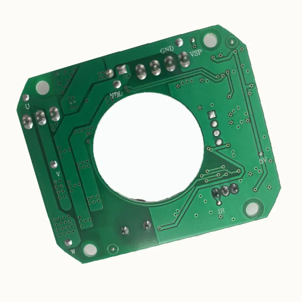 Solar fan driver PCBA with remote control ceiling fan controller 12v dc brushless motor controller Power 36W