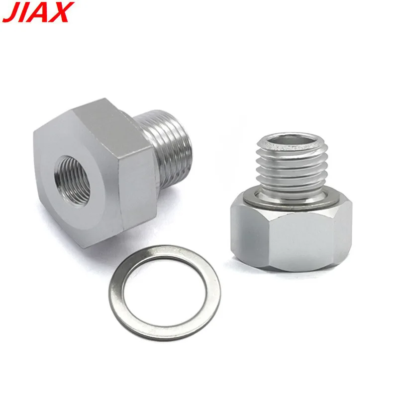 Aluminum Oil Pressure Adapter Connectors for Automotive Engine Parts M12 and M16 Are Suitable for LS1, 4.8L, 5.3L and 6.0L