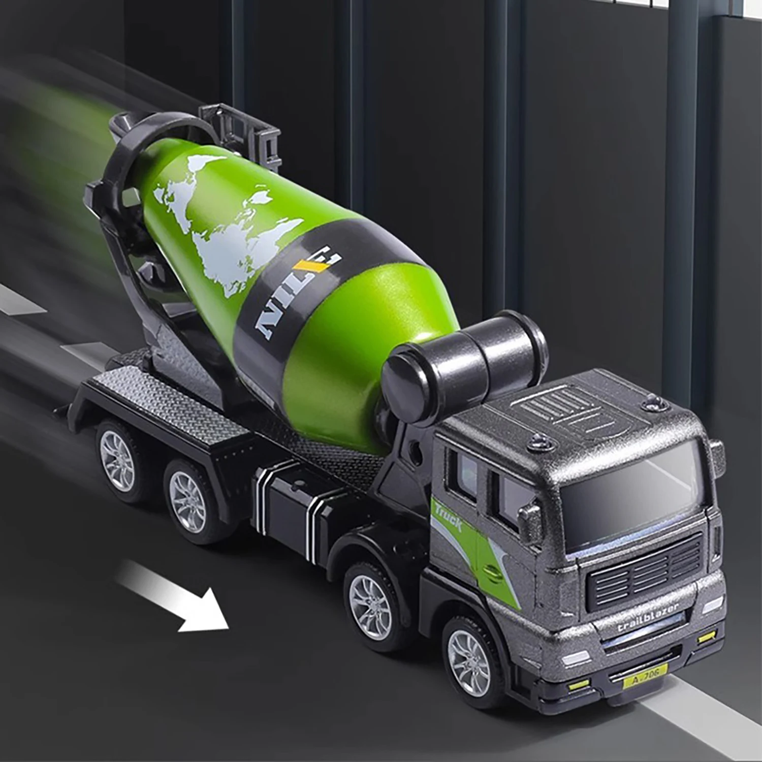 시뮬레이션 합금 광산 믹서 운송 크레인 엔지니어링 시리즈 모델카 어린이 장난감