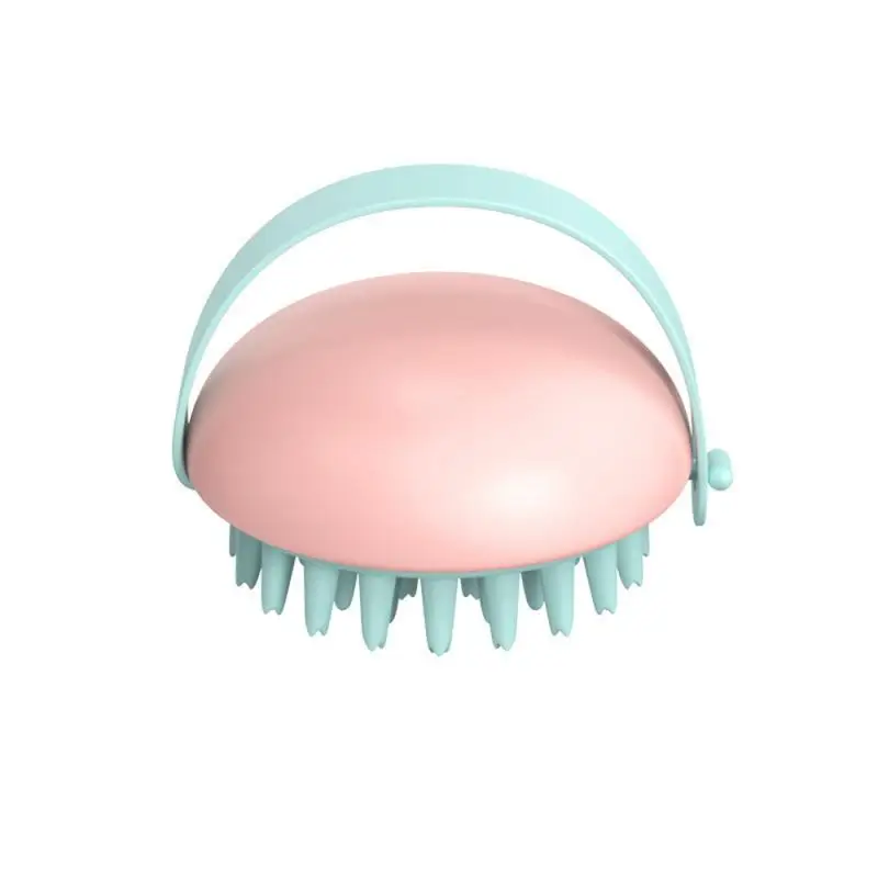 Shampoo Head Scalp Massage Brush Silicone Soft Skin Friendly Hair Washing Massager Comb SPA Massage Brush Beauty Hair Tool Salon