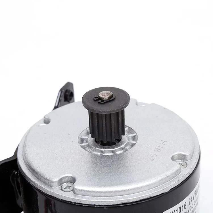 300W 24V DC Brush Motor Mini Electric Vehicle Small Brush Synchronized Pulley Scooter Motor MY1016