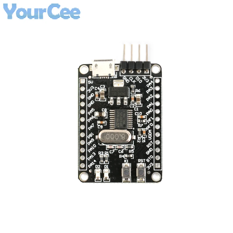 ミニシステム開発ボードモジュール,コアラーニングボード,stm32,stm32f030f4p6,48mhz,stm32f030f4,CORTEX-M0, 1個,2個