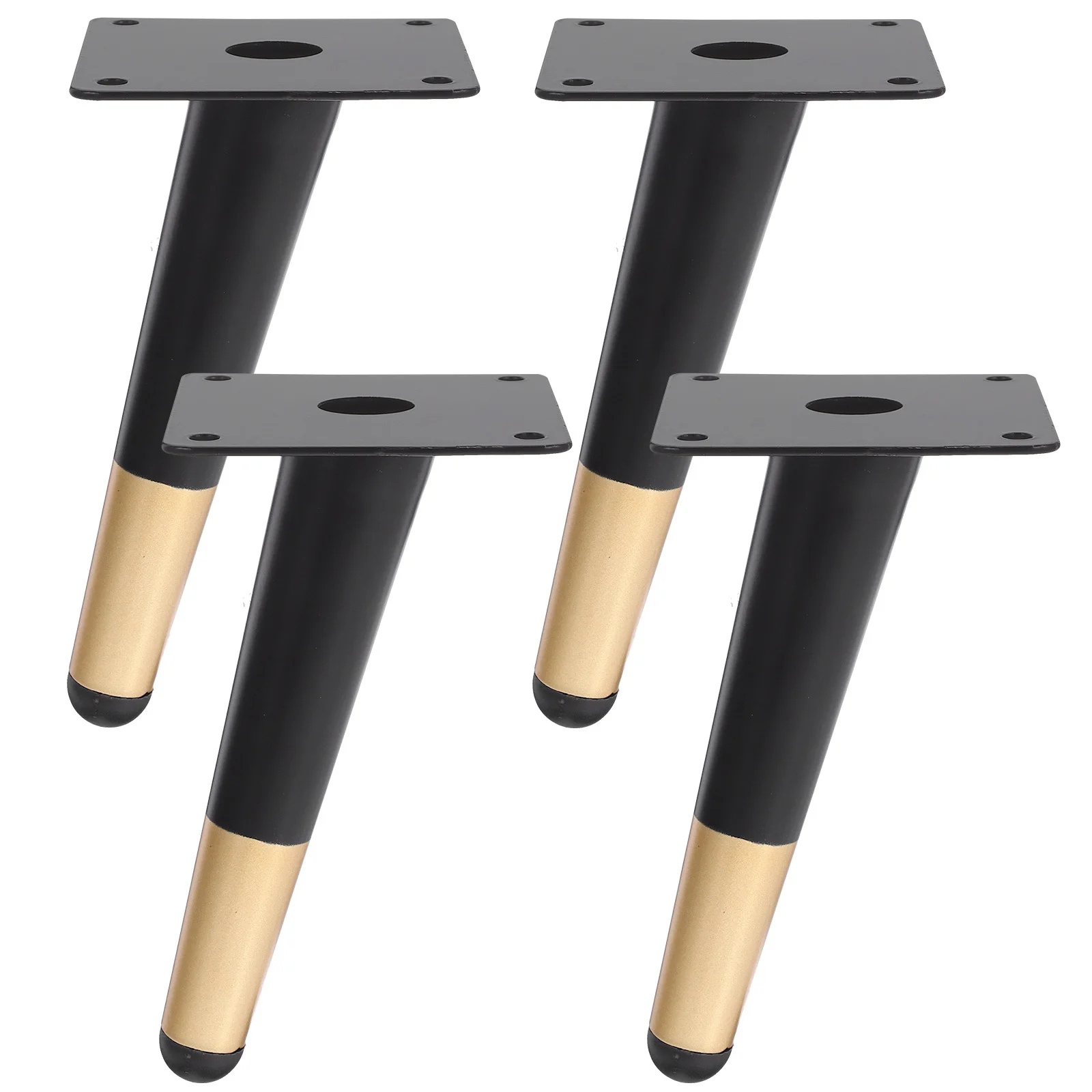 ขาเฟอร์นิเจอร์โลหะ 4 ชิ้น สำหรับงาน DIY รองรับน้ำหนักได้ดี ดีไซน์ทันสมัย สวยงาม ใช้กับขาโซฟา