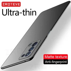For Reno6 Pro Case ZROTEVE Slim Matte Hard PC Cover For Oppo Reno 8 7 6 5 Z 7Z 5Z Pro Plus Reno5 Reno7 Reno8 Lite Phone Cases