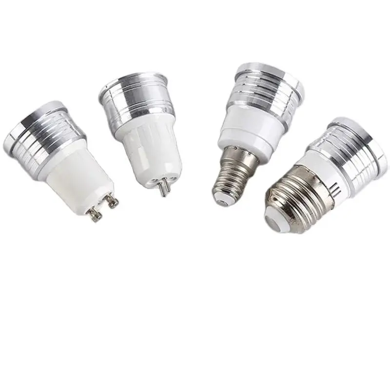 10pcs Small GU10 G5.3 E27 E14 LED COB Spotlight Bulb Lamp 5W 3000K Natural White 4000k 6000k AC110V 220V Replace 30w 50W Halogen