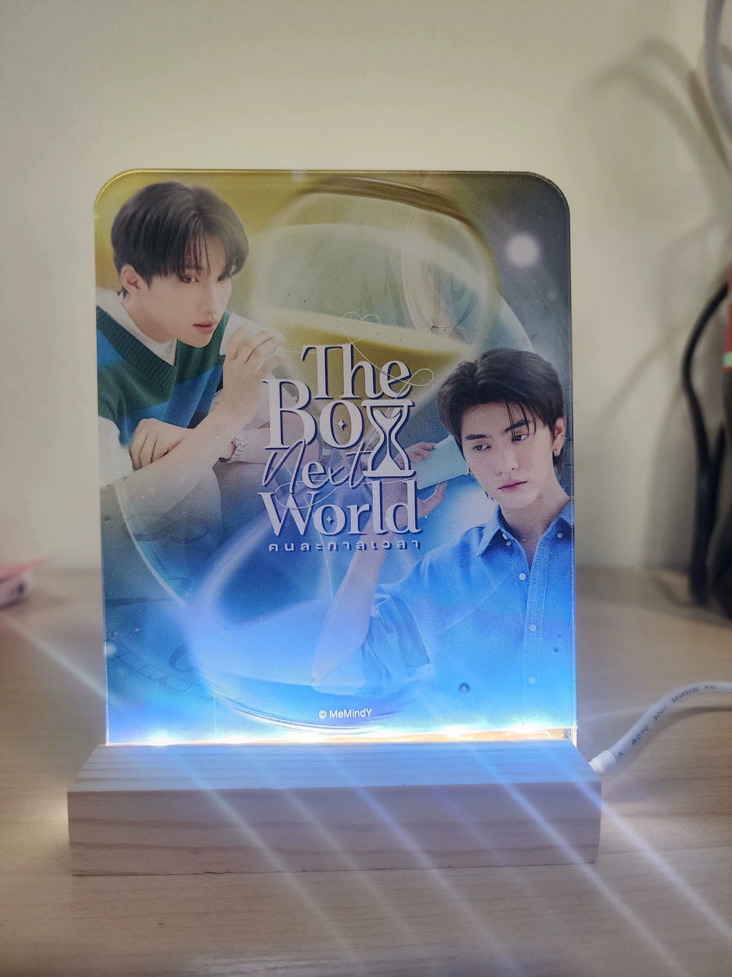 2025 Thai drama Love In The Air Boss noeul Bossnoeul Boss Chaikamon The Boy Next World Night Light Box Set A