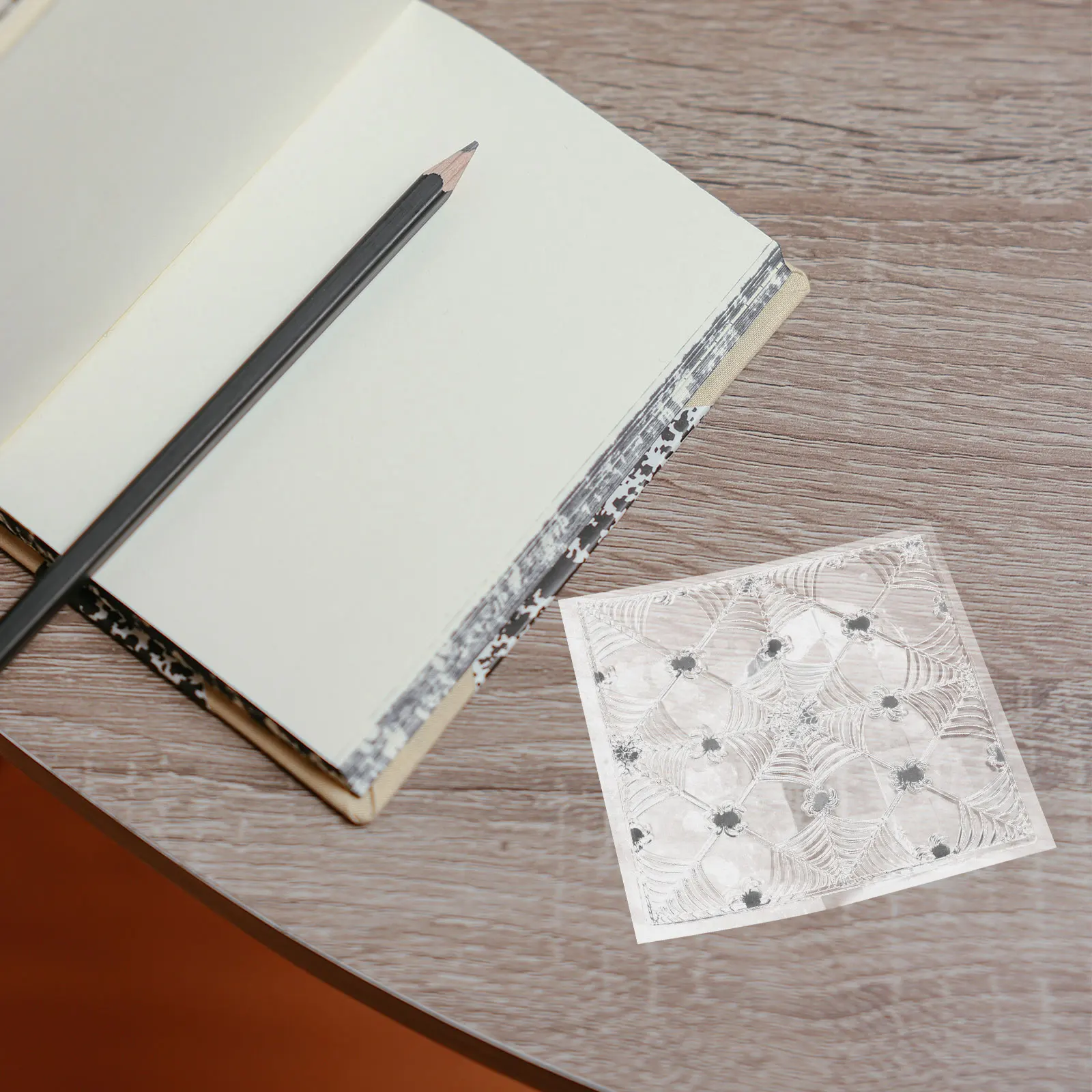 

Cobweb Seal Photo Album Stamps Diy Craft Moon Book Clear Silicone Silica Gel Card Making