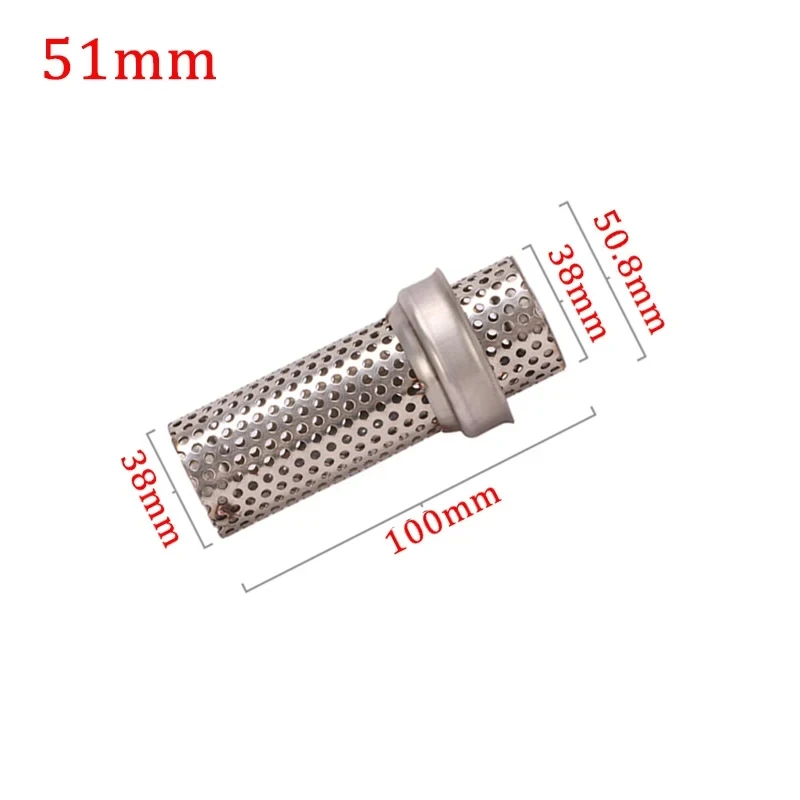 Slip On Universal Motorcycle 51mm 60mm DB Killer Stainless Noise Sound Eliminator Exhaust Flow Moto Escape Muffler