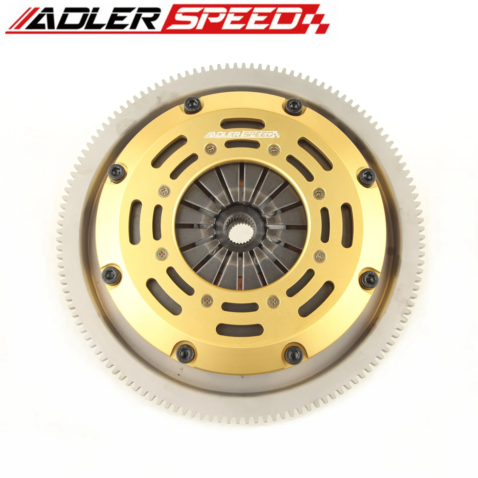 ADLERSPEED RACING CLUTCH TWIN DISC For VW CORRADO GOLF GTI JETTA PASSAT 2.8L VR6 12-valve; 5-speed