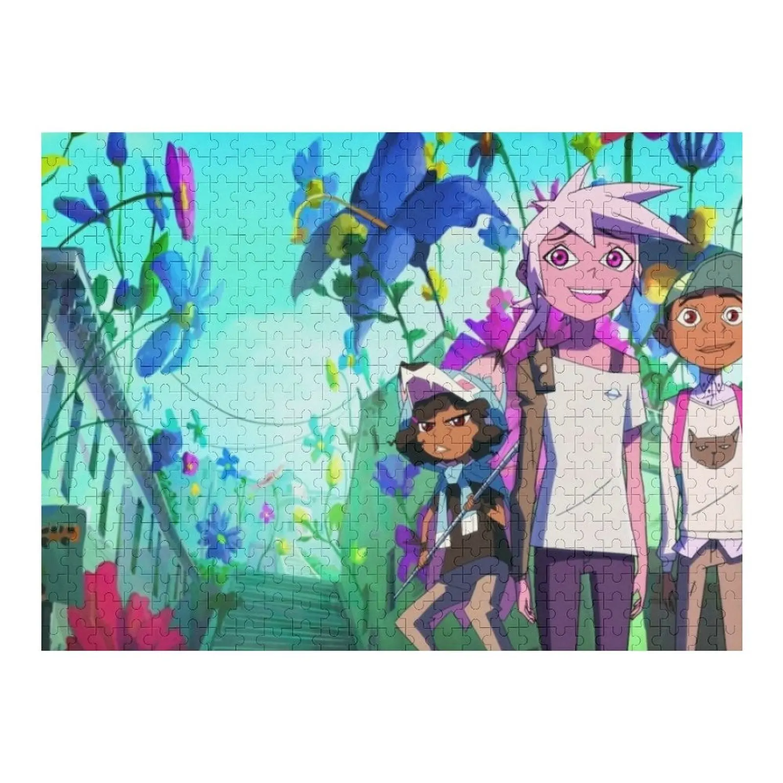 

Kipo and the Age of Wonderbeasts - Blue Promo Jigsaw Puzzle Personalized Toys Customized Picture For Children Children Puzzle