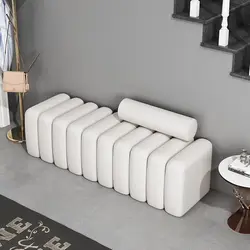 Creative Sofa Stool Luxury Shoe Changing Stool Clothing Store Rest Long Bench Living Room Rectangular Sofa Stool Bed End Stool