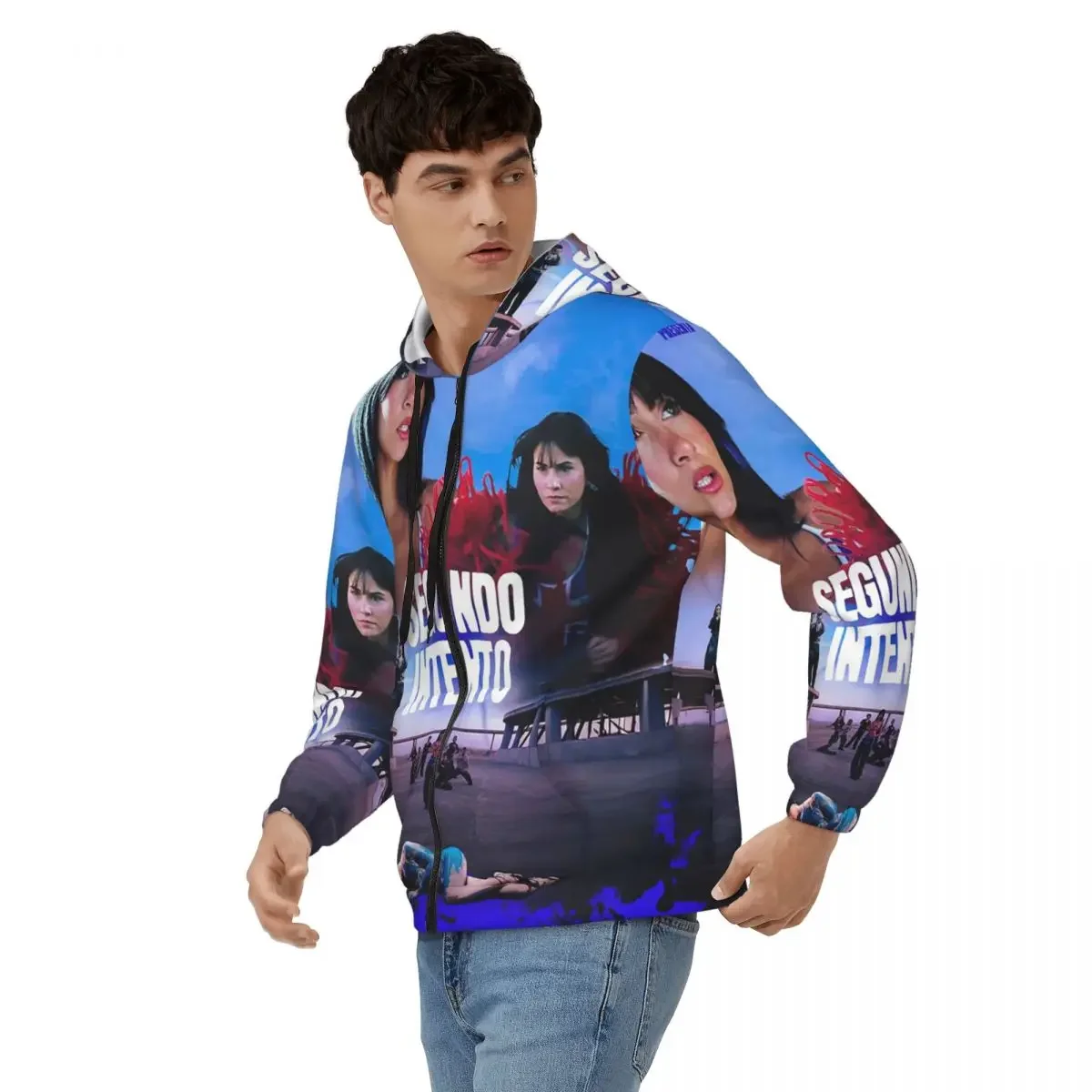 Aitana Ocana Singer cremallera sudaderas con capucha Hip Hop pulóver Otoño Invierno hombres mujeres sudadera camisetas de manga larga