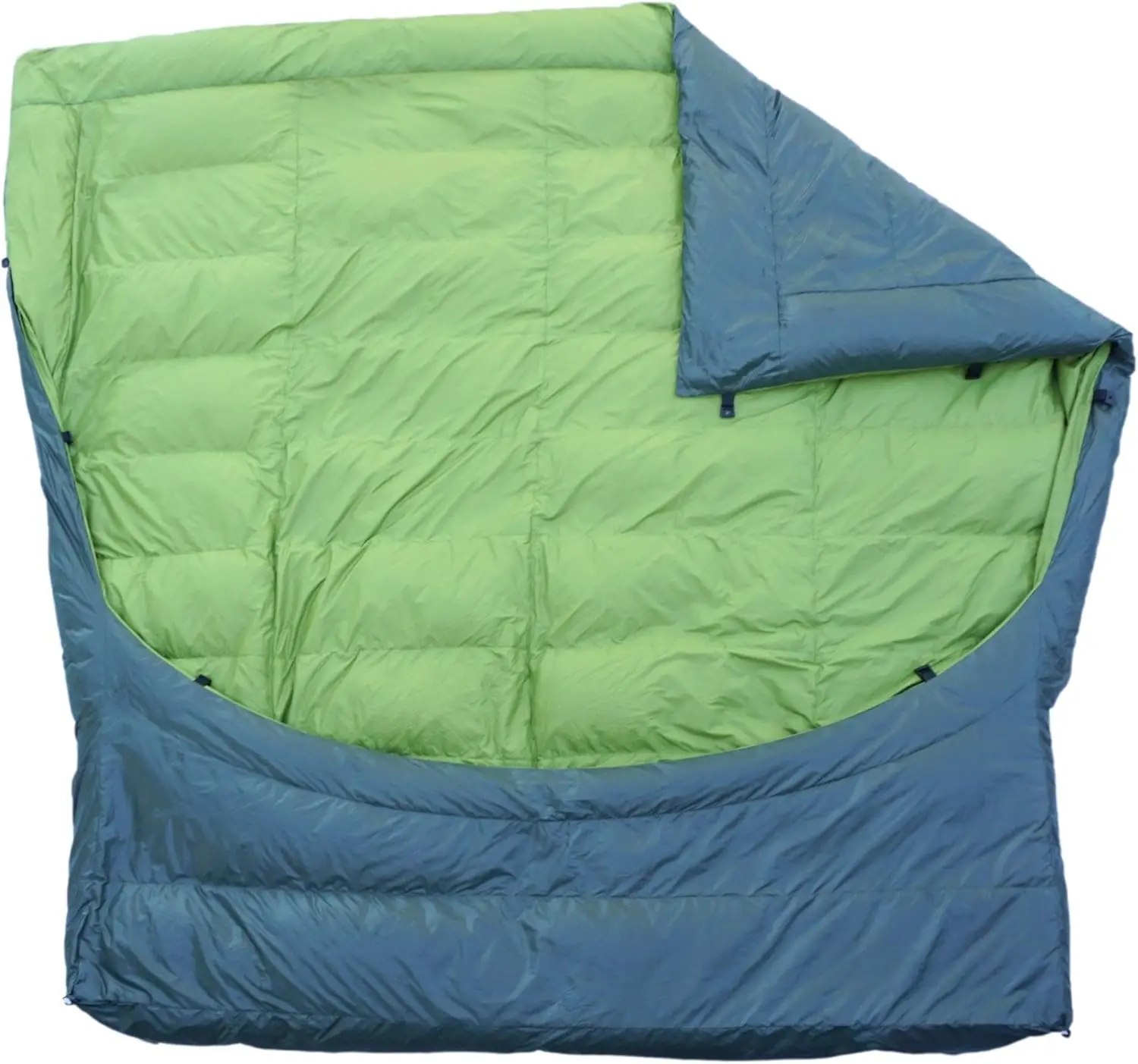 Sleeping Bag Top Quilt 850 Down Ultralight Backpacking Camping Blanket