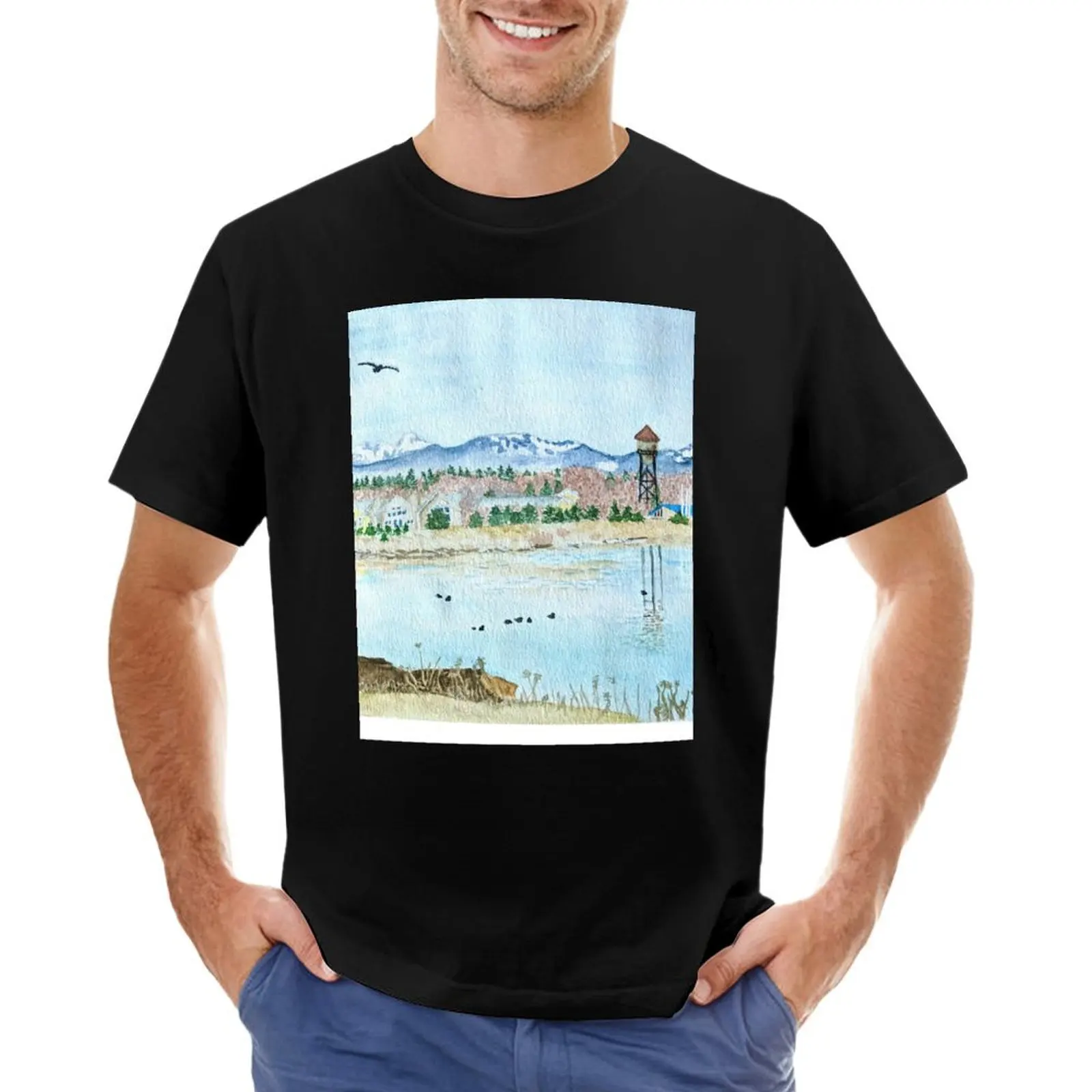 Drayton Harbor, Semiahmoo Washington T-Shirt sublime new edition Blouse vintage t shirts for men graphic