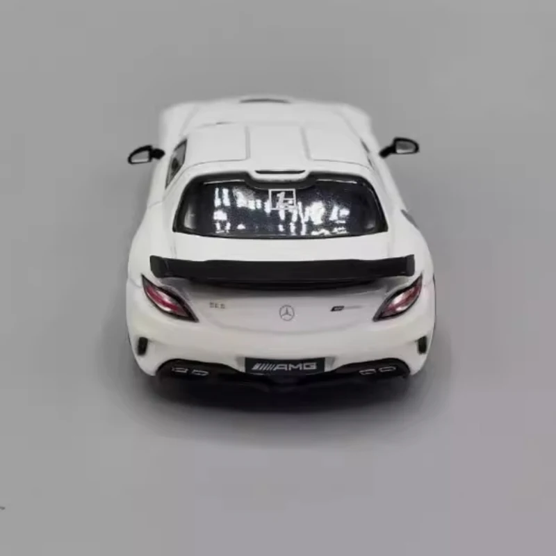 TW Diecast 1:64 مقياس SLS سبيكة محاكاة نموذج سيارة معدنية مجموعة ثابتة زينت هدايا العيد اللعب هدية تذكارية