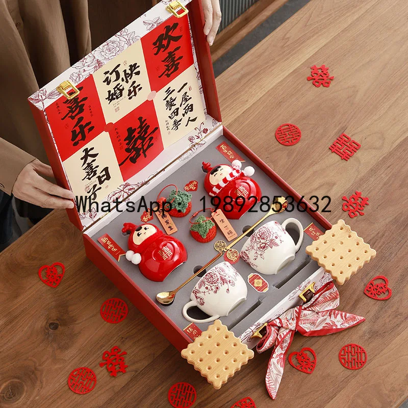 

CB Fulu doll creative and practical wedding gift for newlyweds, girlfriends, bridal set, congratulatory gift