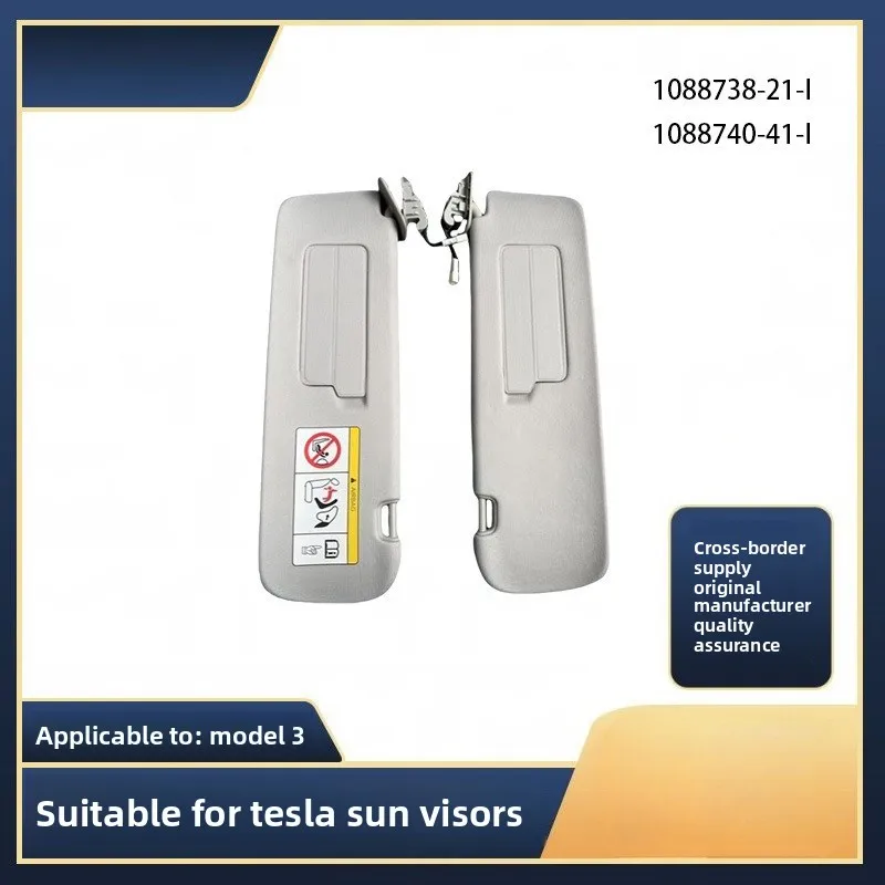 

Fit for Tesla vehicle accessories for MODEL 3 older model. Front windshield sunshade. Part number: 1088738-21-I