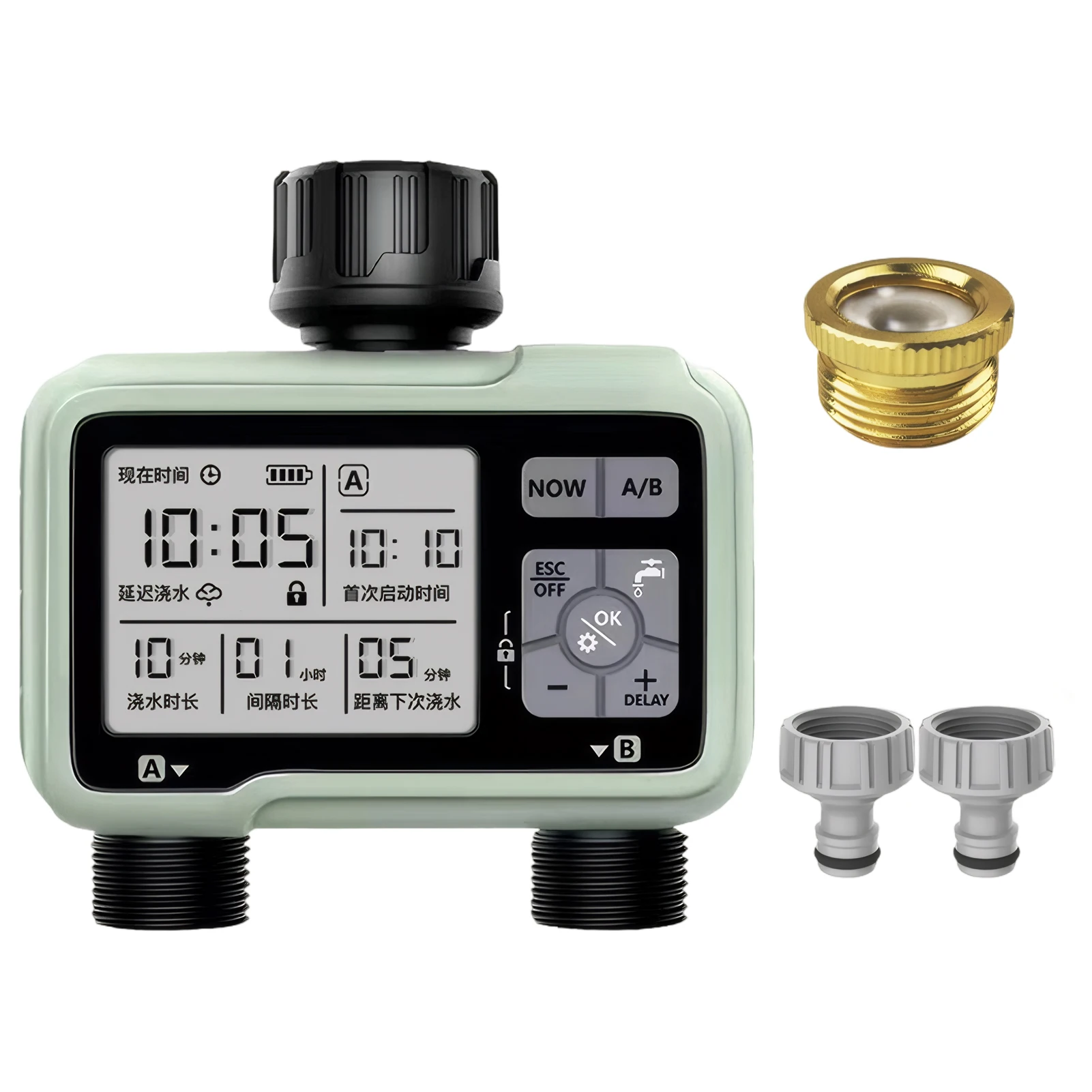 

Одна машина, две цели, упрощенный полив, маршрутизация с AB, двустороннее управление, интеллектуальное орошение, двойной разъем