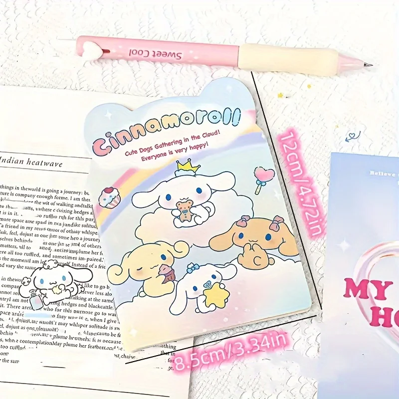 20 قطعة من دفاتر الملاحظات الصغيرة - Hello Kitty، Kuromi، Cinnamoroll، My Melody لوحات مذكرة ملونة بحجم الجيب لهدايا حفلات المكتب