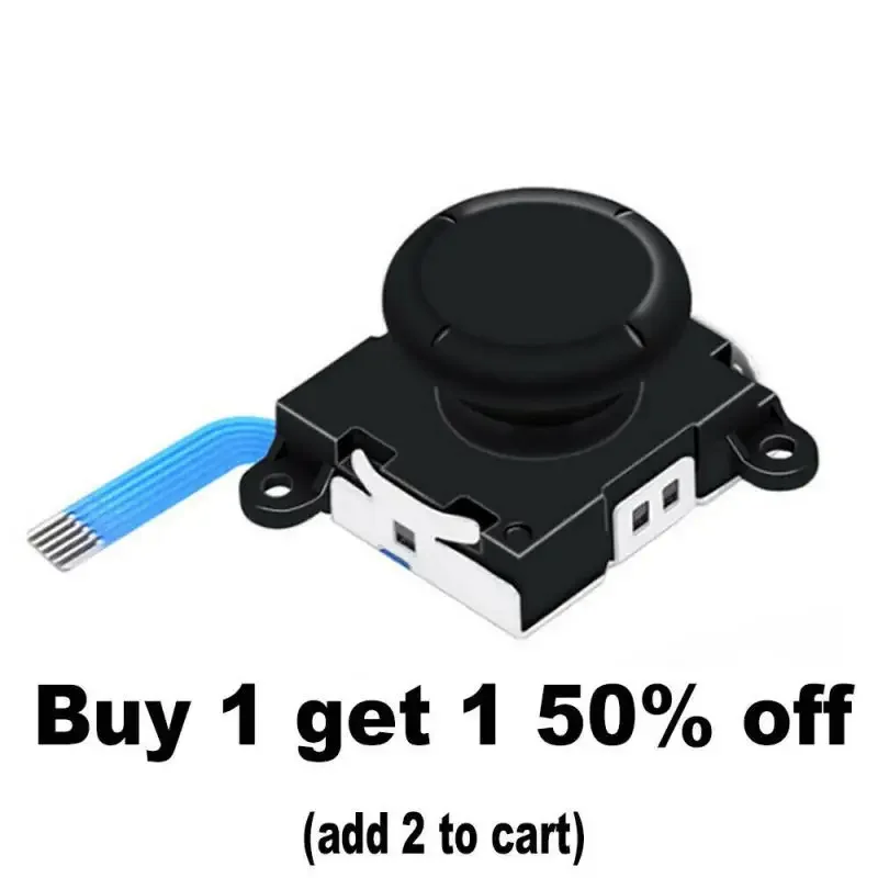 For Analog Joystick Switch Joystick Black Thumb Stick Nintend Switch Joycon Controller Replacement Joystick
