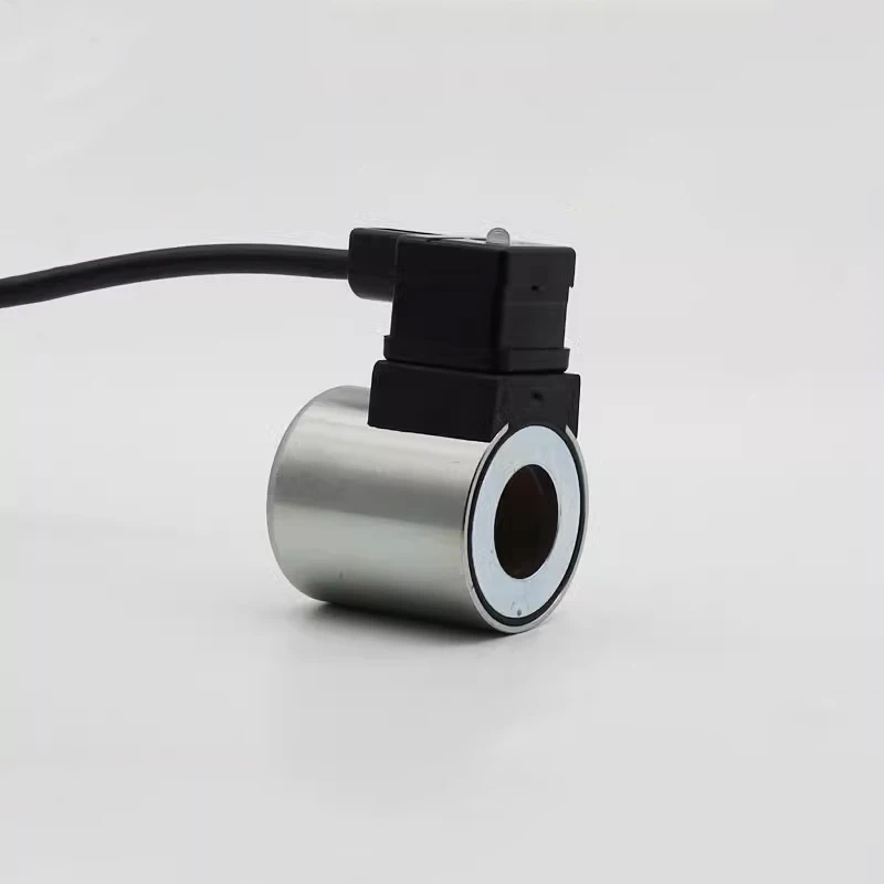 Crane Construction Vehicle Waterproof Hydraulic Solenoid Valve Coil Inner Diameter 23mm Height 51mm IP65 DC12V DC24V