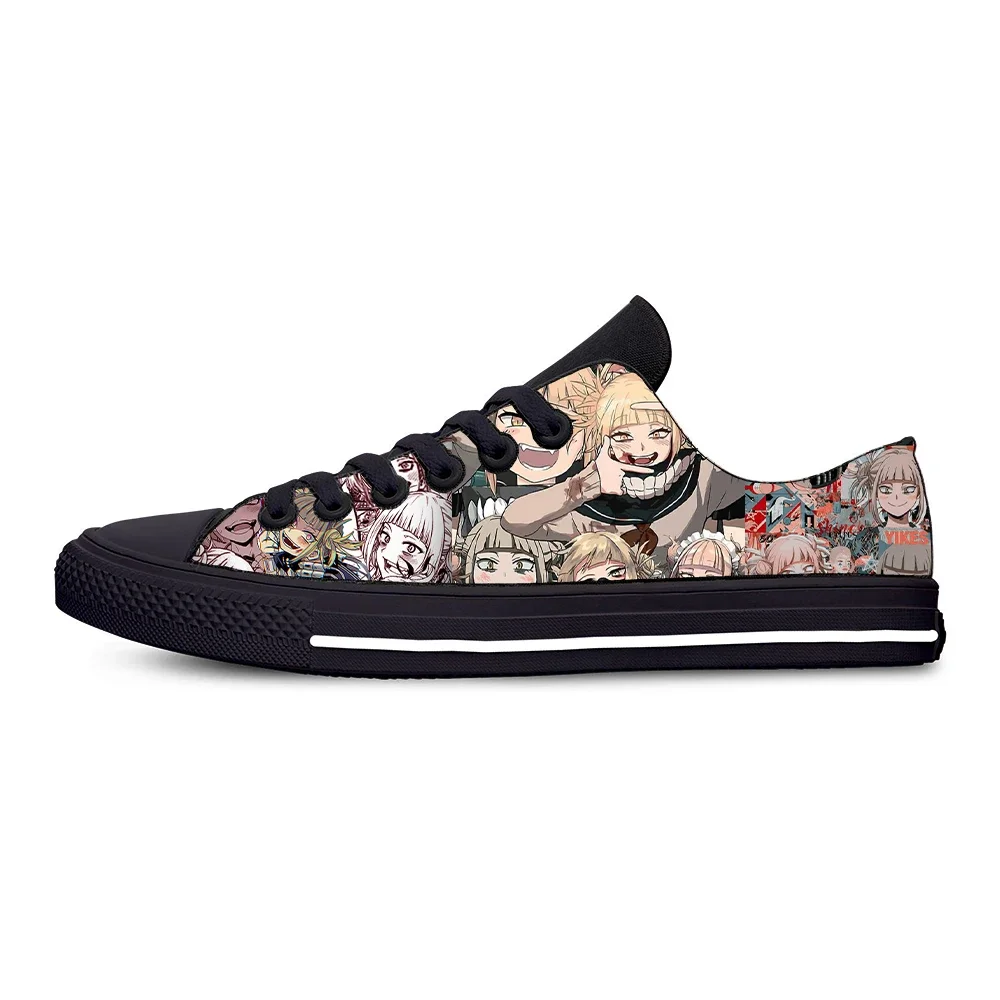 

Hot Cool Fashion Low Top Lightweight Sneakers Classic Canvas Shoes Man Woman Himiko Toga High Quality Casual Board Shoes
