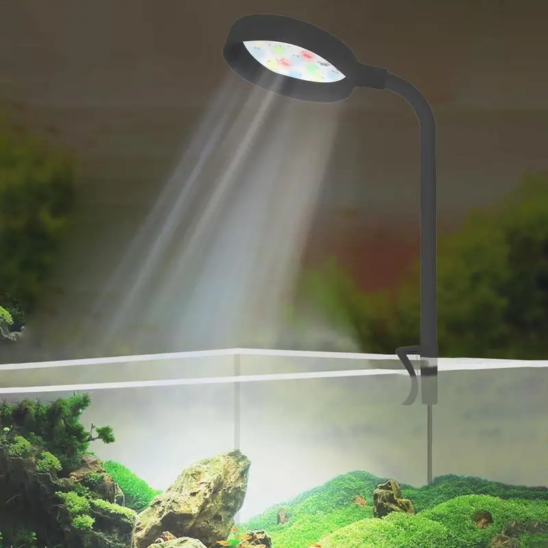 360 Rotation Clip On Lamp For Fish Tank Lighting Effortlessly Illuminate Fish Tank With Adjustable Angle Aquatic Pet Accessories