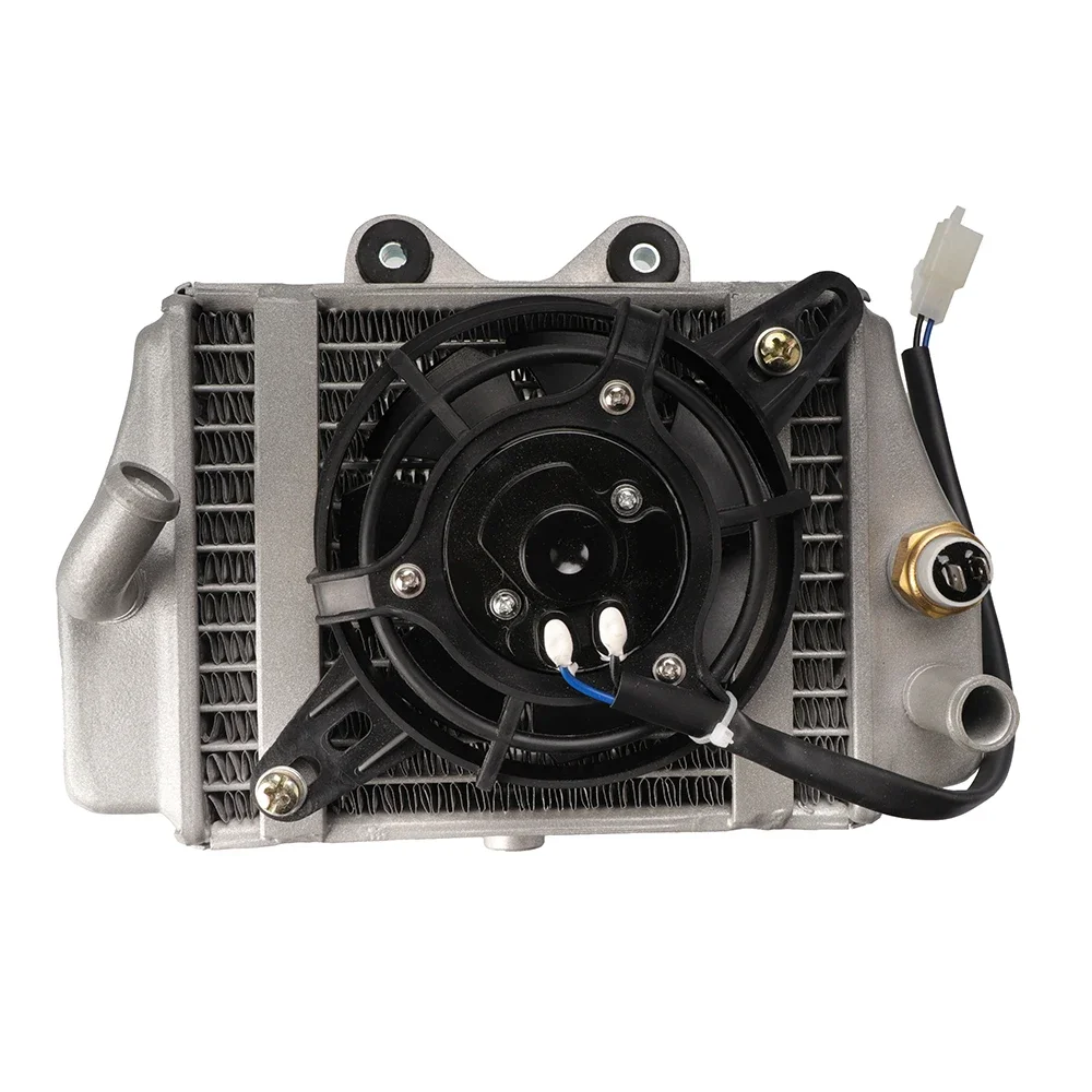 Suitable for 150cc 200cc 250cc ATV ATV motorcycle accessories engine radiator water tank cooler water cooling fan