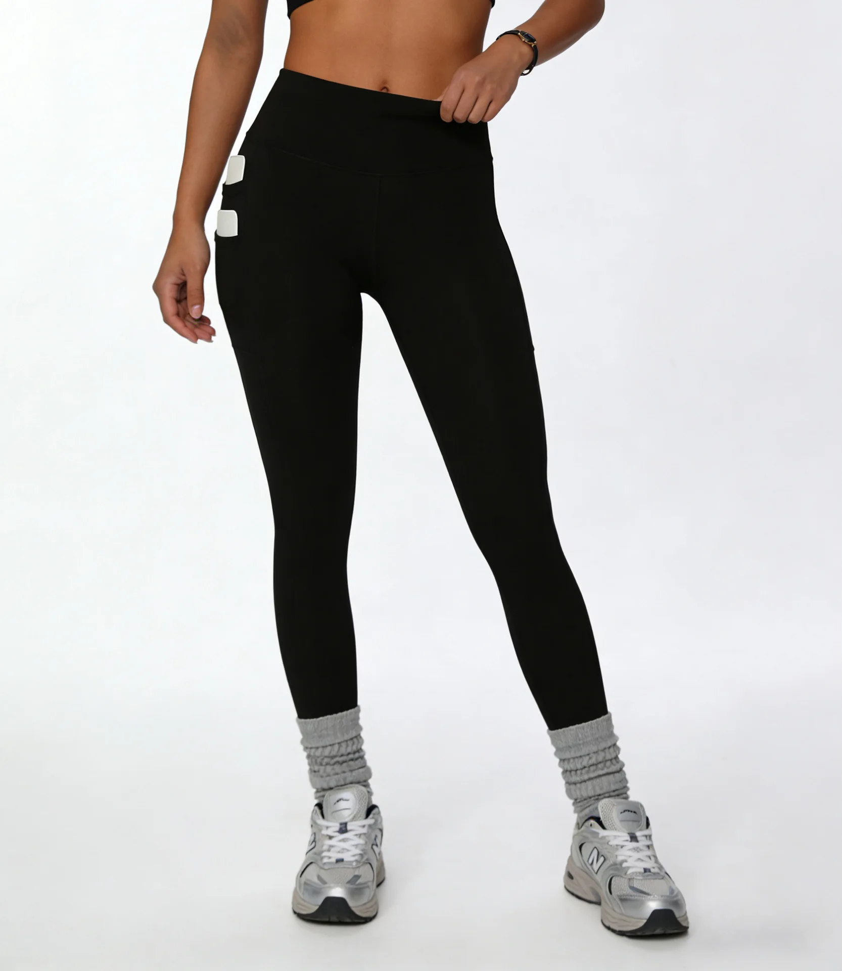 Yoga Pants Nine-Length Sports Outdoor Nude Sensation Tight High Waist Spring Summer Women Bottom Trousers