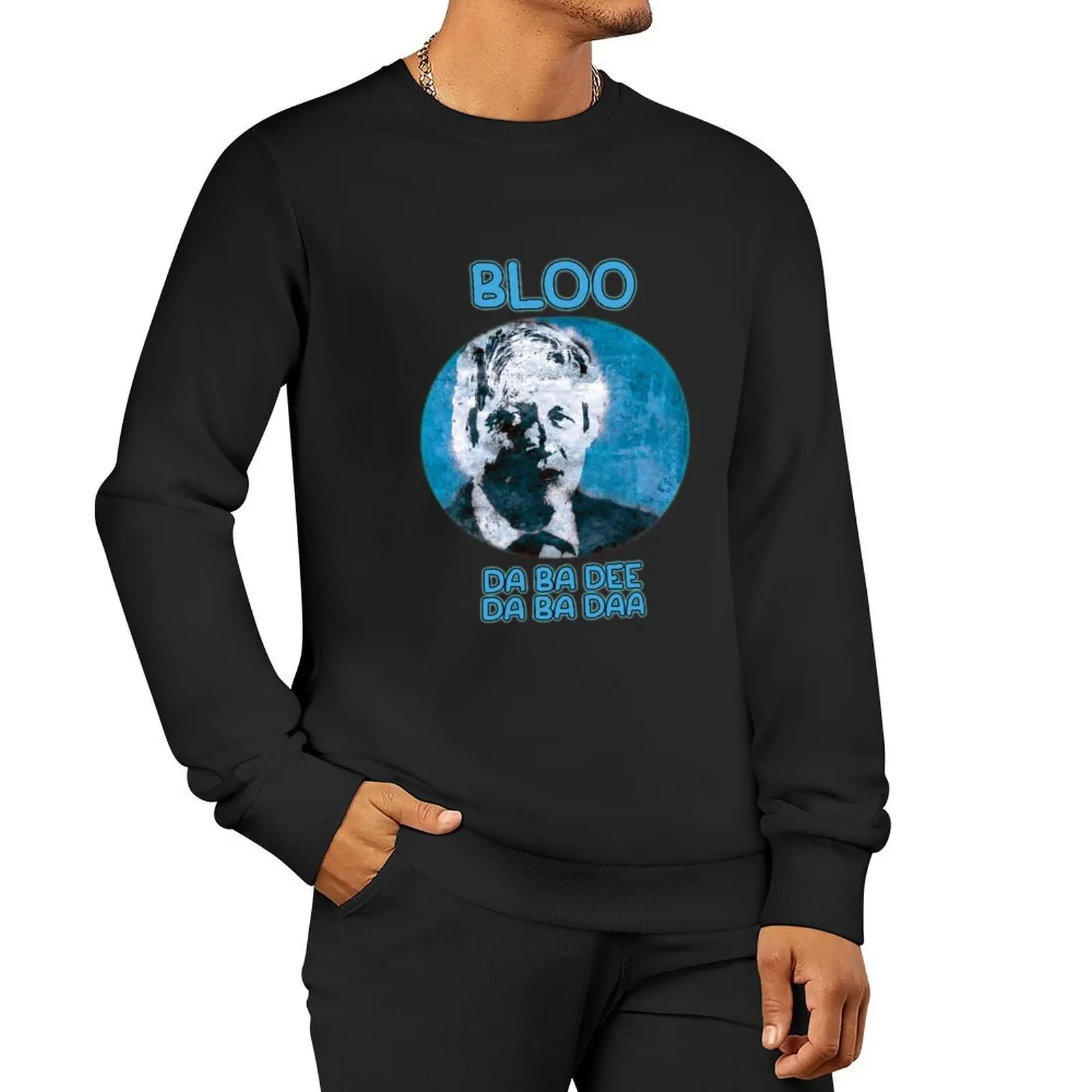 Boris Johnson, Bloo Da Ba Dee Da Ba Daa Design Pullover Hoodie clothes for men mens clothes new in sweatshirts