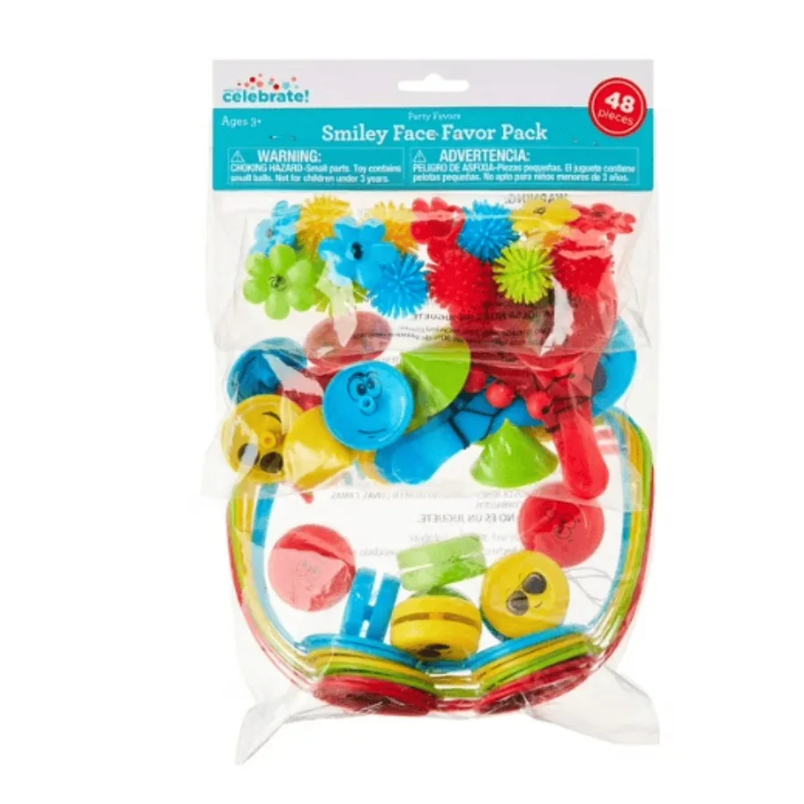 

Fun Time Party Favors Value Pack Way To Celebrate 48 Pieces