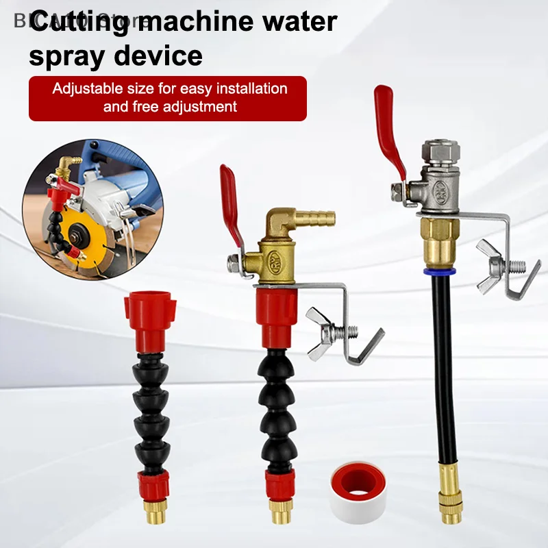 

Dust Remover Water Sprayer System Nozzle Coolant Misting Nozzle For Marble Brick Tile Cutting Machine Angle Grinder Cutter