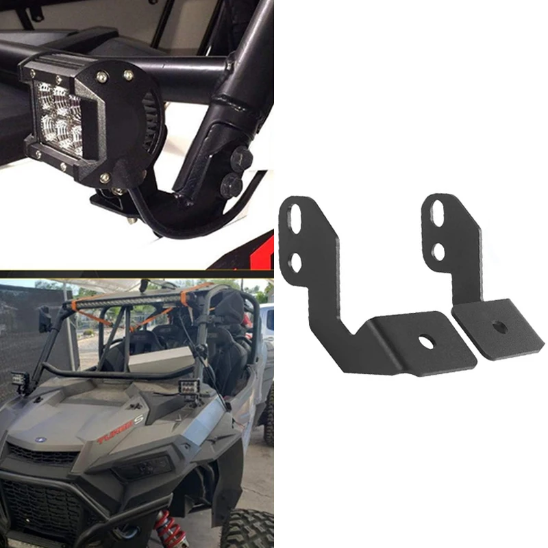 

UTV A-pillar Light Mount Bracket Side Pillar LED driving Work Lamp Holder For Polaris RZR XP 900 1000 2014-2021