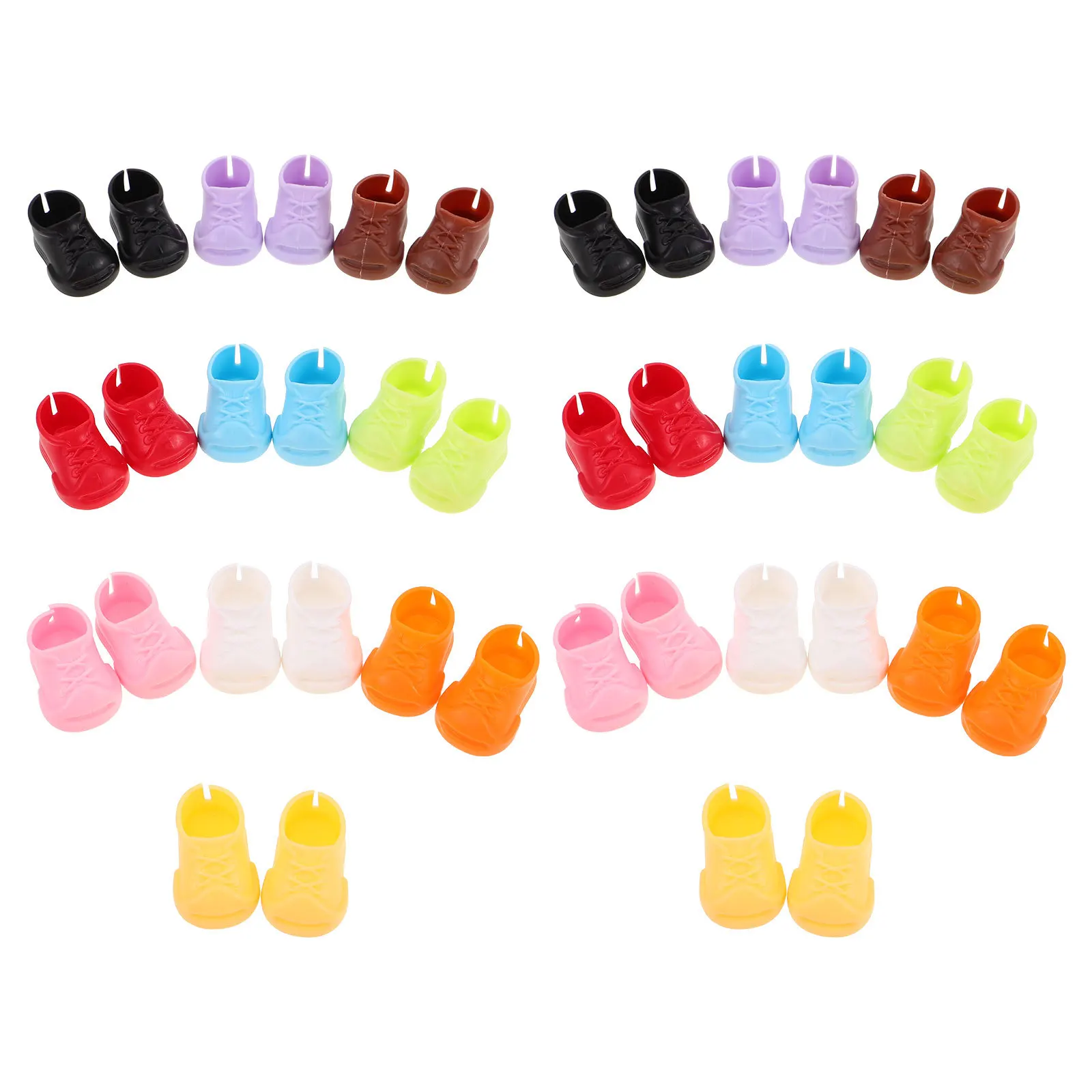 Zapatos en miniatura de 17Cm, accesorios de vestir planos para casa de muñecas, decoración de repuesto, pequeños accesorios para zapatos