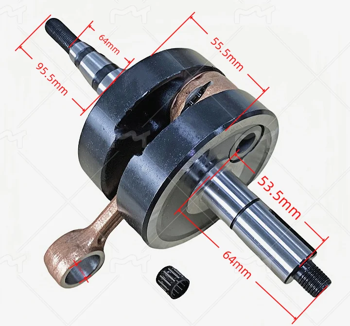 

Motorcycle Crankshaft Connection Rod Engine Assembly Crank Shaft Kit for YAMAHA DT125 DT 125 1978-1981 DT125E 2N4-11400-00-00