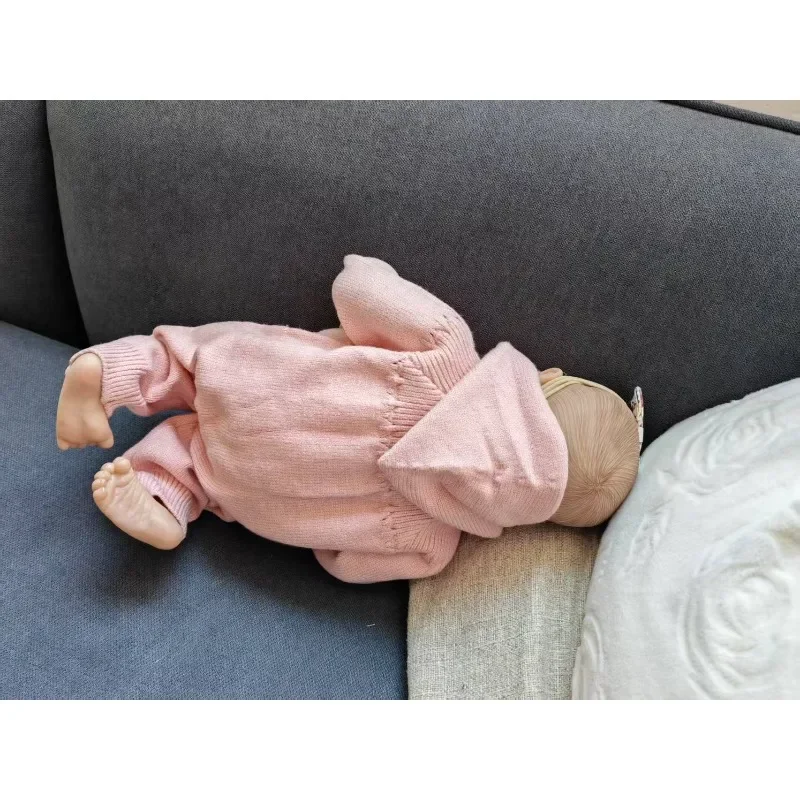 48CM Reborn Babypop Levi 3D Huid Zichtbare Aderen Collectible Art Doll Kind Simulatie Metgezel