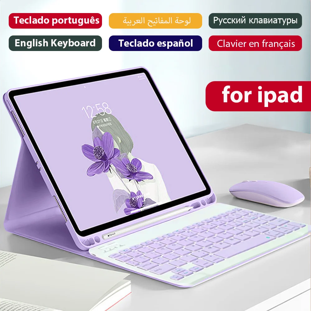 

Magic keyboard For iPad Pro 11 2021 2020 Mini 6 10.2 9/8/7th 2018 2017 5 6th Pro 11 12.9 10.5 9.7 Air 3 2 Mini 4 5 Case
