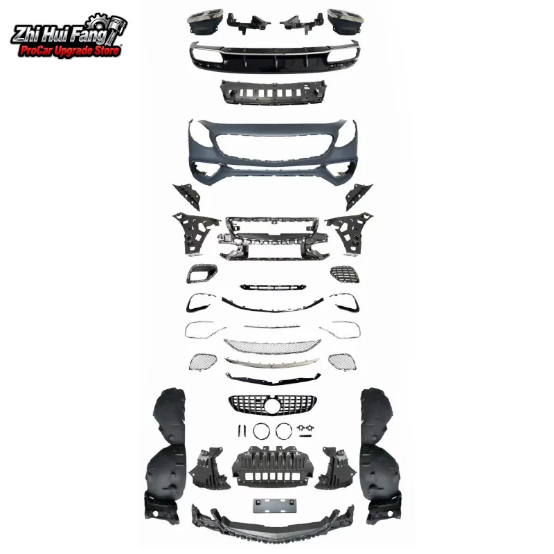 

Подходит для S Modification S65 AMG COUPE C217 Обновление S65 Передний бампер в сборе Полный комплект кузова