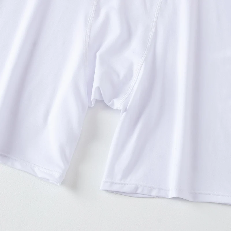 2/5 قطعة الرجال الرياضة الطويلة الدراجات سراويل بوكسر المراهقين تشغيل التدريب ملابس داخلية كاجوال مهرج مريحة سراويل اللياقة البدنية