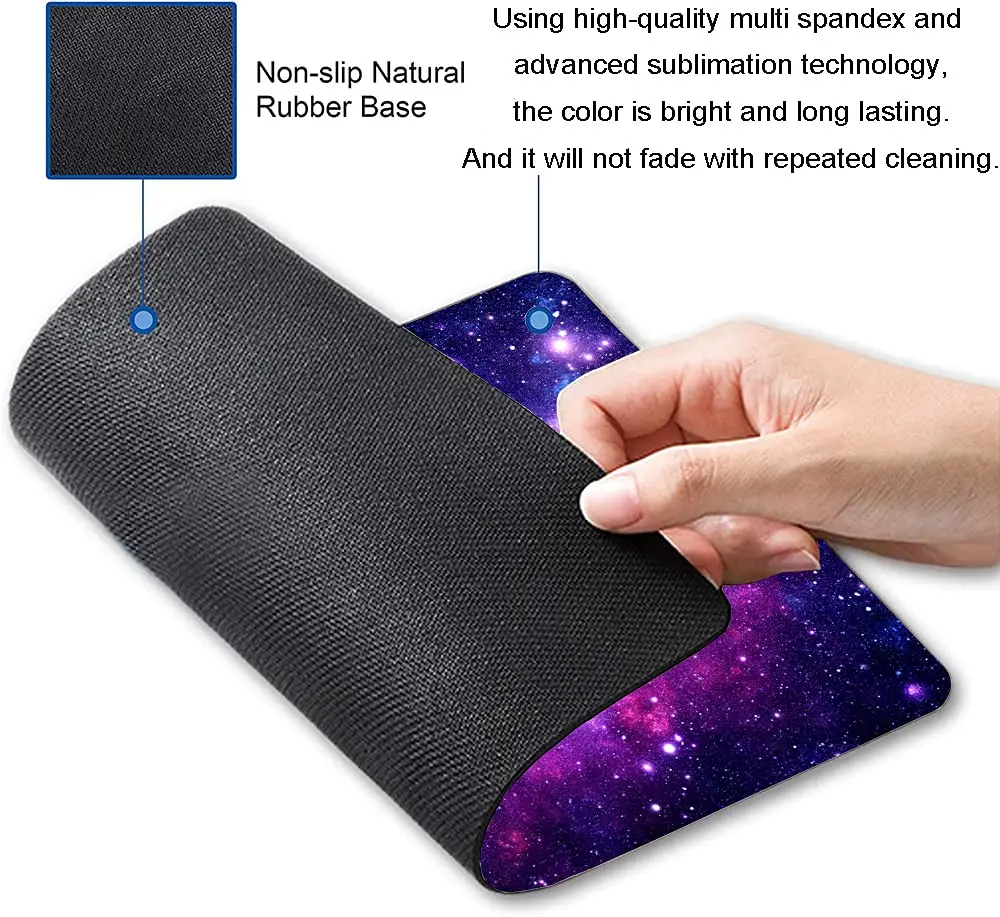 Imagem -05 - Borracha Natural Anti-slip Mouse Pad Tapete de Jogo Árvores da Floresta Cinzenta Grande Computador Mousepad Teclado Mesa de Escritório Xxl xl Novo