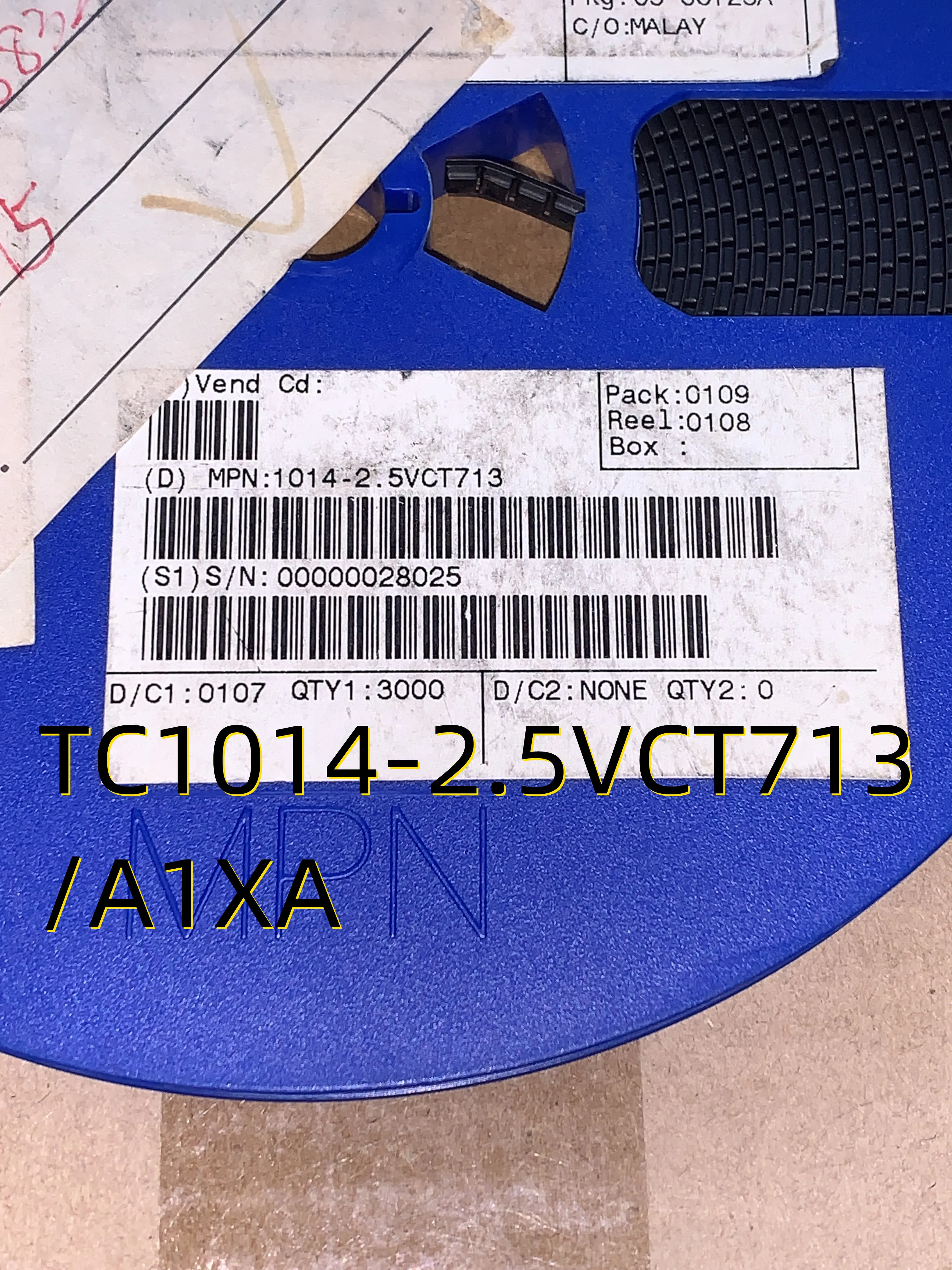 10pcs TC1014-2.5VCT713  /A1XA