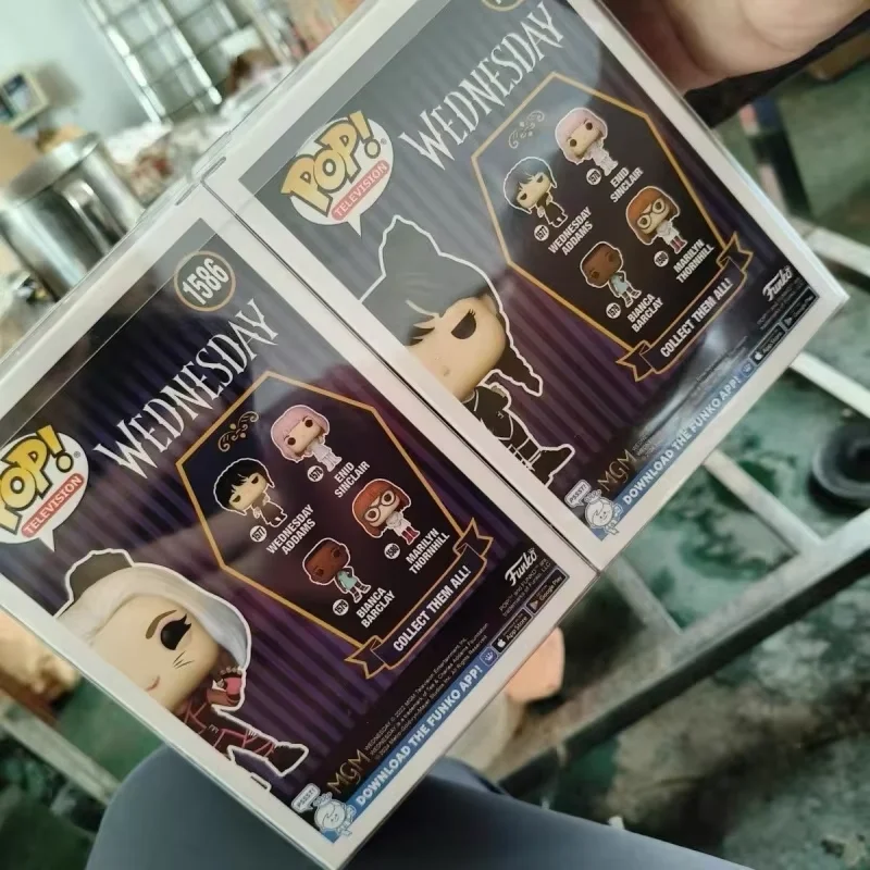 Funko Pop miércoles figuras de juguete miércoles Addams Enid Sinclair Anime colección de acción estatua de vinilo muñecas juguetes de edición limitada regalo