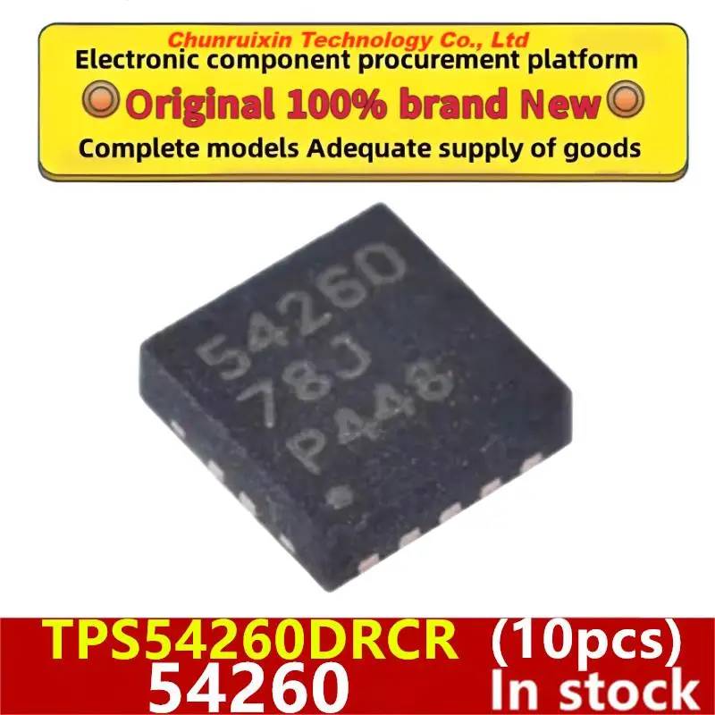(10piece) 100% New TPS54260DRCR TPS54260 54260 QFN-10 Chipset