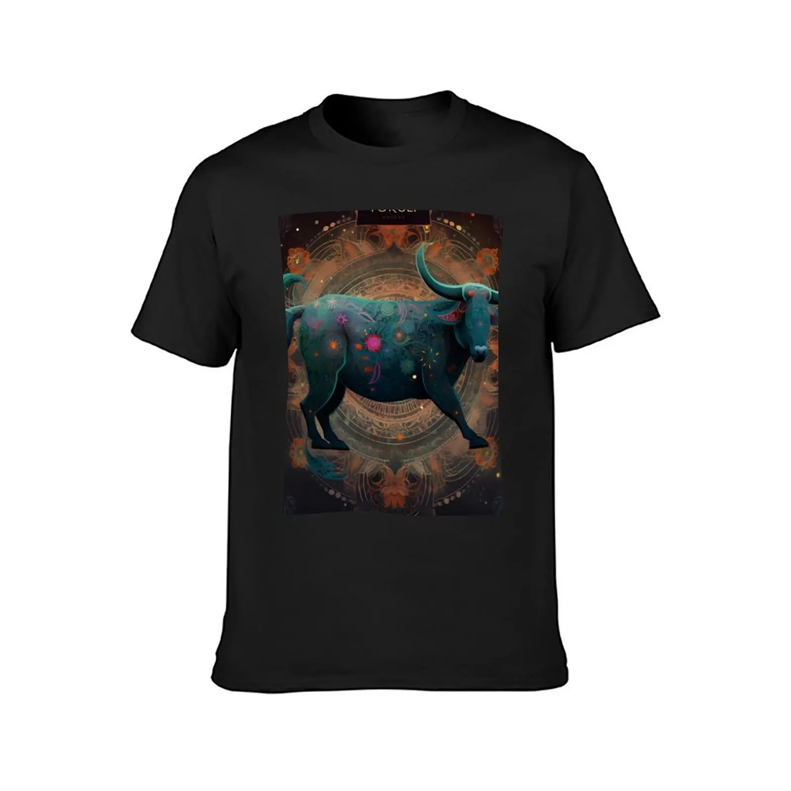 Taurus Astrology T-Shirt korean fashion summer clothes for a boy sports fans heavyweight t shirts for men