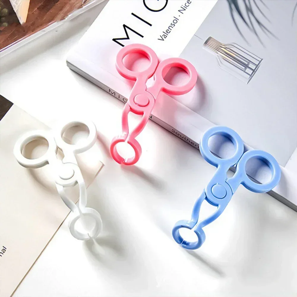 العناية بالعين عدسات لاصقة الواضع مزيل البلاستيك لينة المدببة الملقط قضيب دعم الجفون مساعد ارتداء أدوات عدسة الملحقات #6