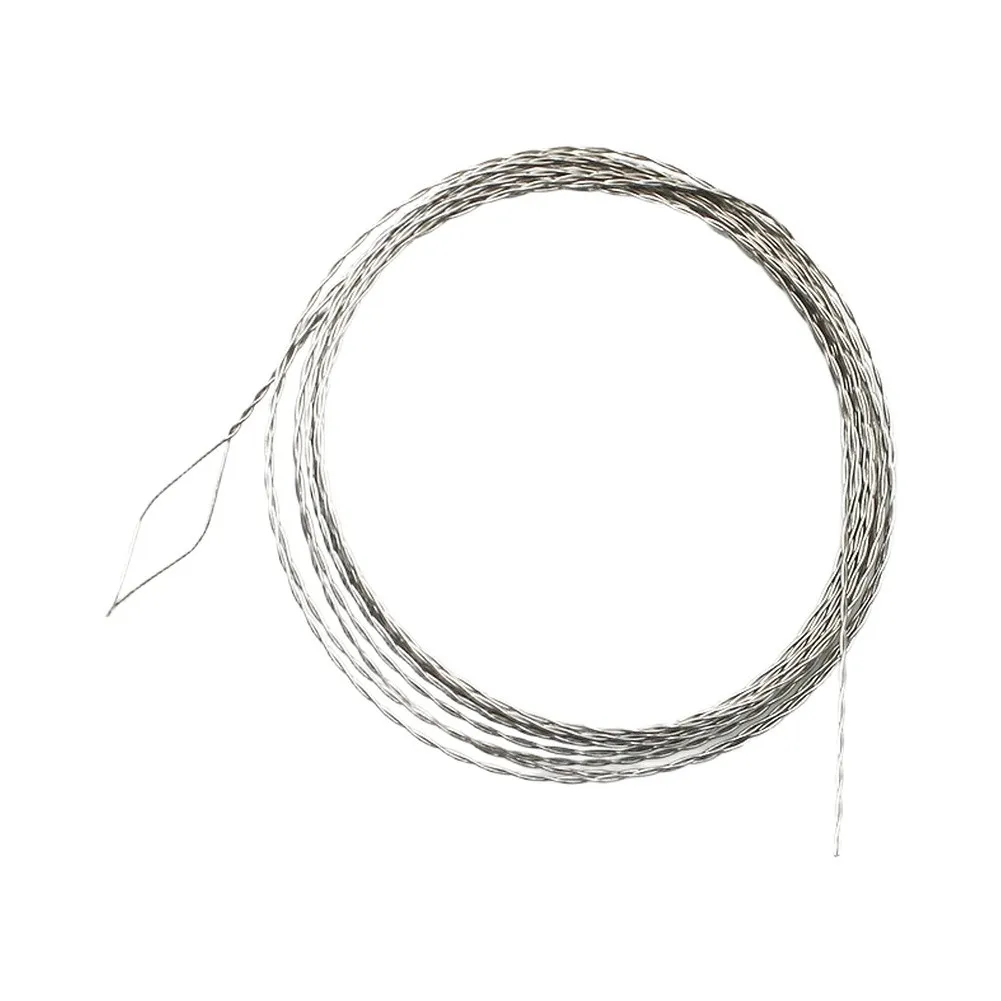 Fishing Line Threader 5 Pack 2m Steel Wire Tool Designed for Carp Fishing Sea Fishing and Multi-Rig Applications
